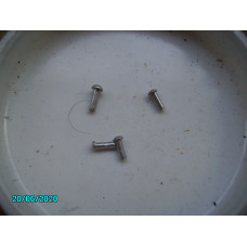 Half Round head Rivet for Chassis Plate (Set of 4) [N-10:09B-All-NE]