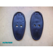 Base plate rubber sold as pair (black) [N-20:46-Car-NE]