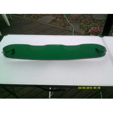 green tinted  sun visor to fit outside of door ( copy of original Trojan accessory)